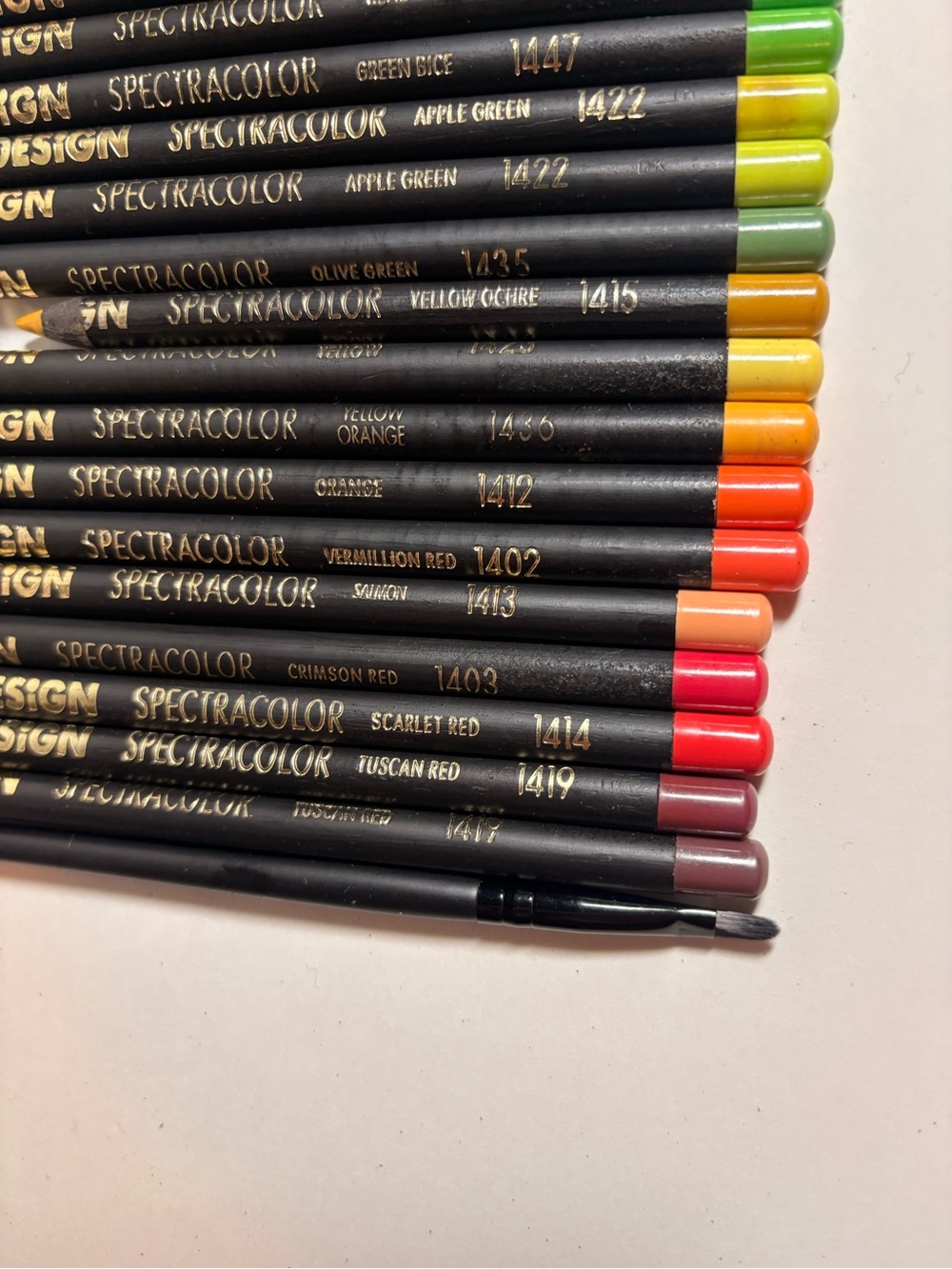 Vintage Faber-Castell Design Spectracolor Pencil Set Assorted Colors 50 of 60 - Picture 3 of 9